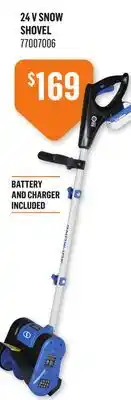 Canac Pelle à neige 24 V offer