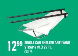 Canac Single Car Shelter Anti-Wind Strap 4in.x25ft offer