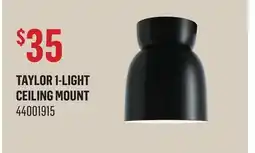 Canac Taylor 1-Light Ceiling Mount offer