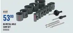 Canac Bi-Metal Hole Saw Set offer