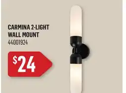 Canac Carmina 2-Light Wall Mount offer