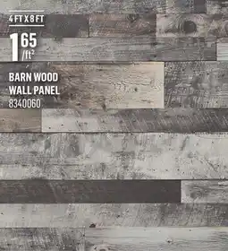 Canac Barn Wood Wall Panel offer