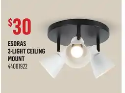Canac Esdras 3-Light Ceiling Mount offer