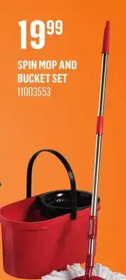 Canac Spin Mop and Bucket Set offer