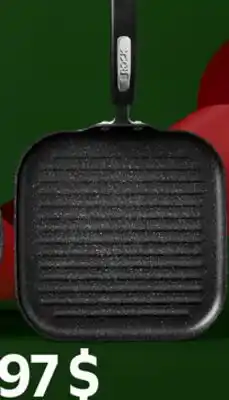 Walmart Poêle polyvalente à induction classique 10 po ou poêle cannelée The Rock offer