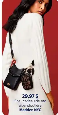 Walmart Ens.-cadeau de sac à bandoulière Madden NYC offer