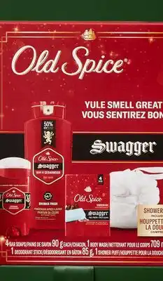 Walmart Ens.-cadeau de produits Swagger ou Gars des Fêtes de Old Spice offer