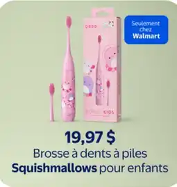 Walmart Brosse à dents à piles Squishmallows pour enfants offer