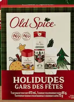 Walmart Gars des Fetes de Old Spice offer