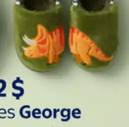 Walmart Pantoufles George pour tout-petits offer