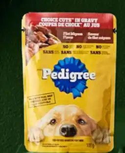 Walmart Sachet De Nourriture Humide Pedigree pour Chiens offer
