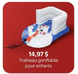 Walmart Traineau gonflable pour enfants offer