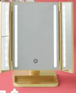 Walmart Miroir a DEL or ou argent offer