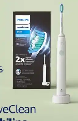 Walmart Brosse à dents électrique rechargeable 2100 Sonicare de Philips offer