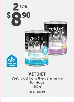 Mondou VETDIET Wet food from the care range for dogs offer