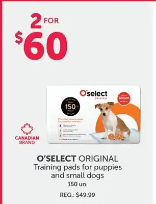 Mondou O'SELECT ORIGINAL Training pads for puppies and small dogs offer