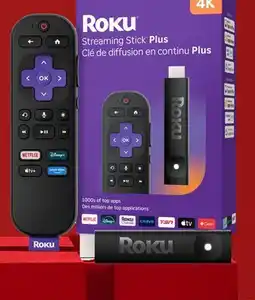 Walmart Clé de diffusion en continu 4K Plus de Roku offer