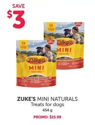 Mondou ZUKE'S MINI NATURALS Treats for dogs offer