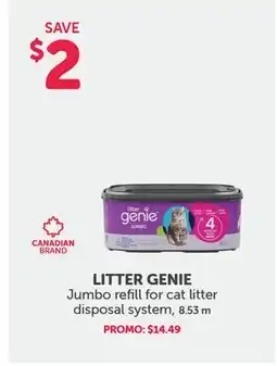 Mondou LITTER GENIE Jumbo refill for cat litter disposal system offer