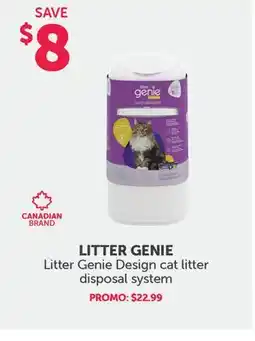 Mondou LITTER GENIE Litter Genie Design cat litter disposal system offer