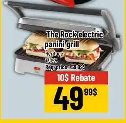 Mayrand Héritage The Rock Electric Panini Grill offer