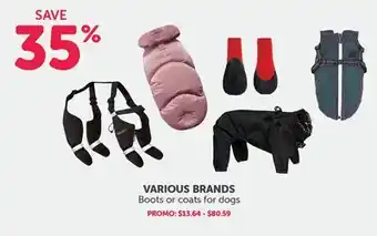 Mondou VARIOUS BRANDS Boots or coats for dogs offer