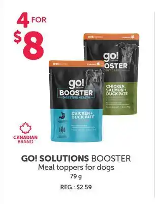 Mondou GO SOLUTIONS BOOSTER Meal toppers for dogs offer