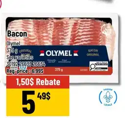 Mayrand Olymel Bacon tranché 375 g offer