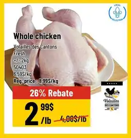 Mayrand Fresh Small Whole Chicken offer