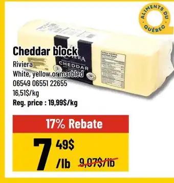 Mayrand Cheddar block offer