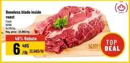 Mayrand Boneless blade inside roast offer