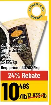 Mayrand 1860 DuVillage Maître Jules Cheese Cut 250 g offer