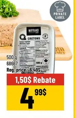 Mayrand Mayrand CHEF Creton 500 g offer