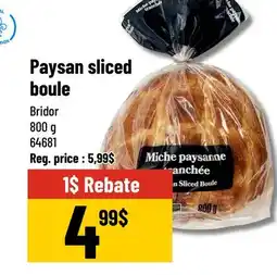 Mayrand Bridor Sliced Paysan Bread 800 g offer