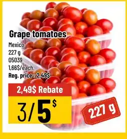 Mayrand Grape Tomatoes offer