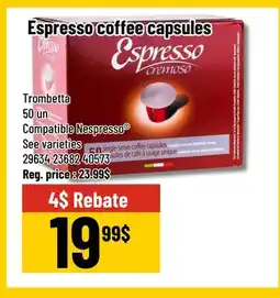 Mayrand Espresso coffee capsules 50 un offer