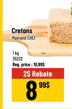 Mayrand Cretons 1 kg Mayrand CHEF offer