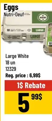 Mayrand Nutri-Oeuf Large White Egg 18 un offer