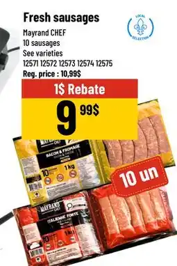 Mayrand Mayrand CHEF Sausages 1 kg offer