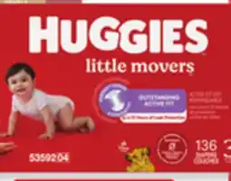 Walmart Huggies Super Econo Pack Diapers offer