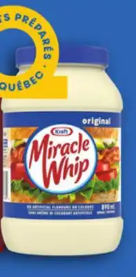 Walmart Heinz ketchup 750 mL -1 L or Kraft Miracle Whip spread 890 mL offer
