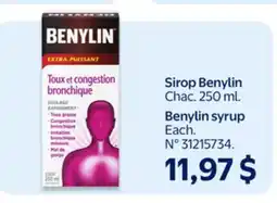 Walmart Benylin syrup offer