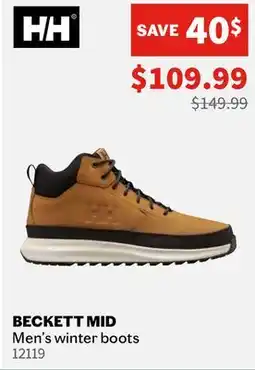 Sports Experts HELLY HANSEN BECKETT MID Men's winter boots offer