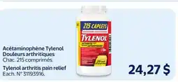 Walmart Tylenol Arthritis Pain Relief offer