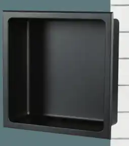 Canac Shower Niche Black offer
