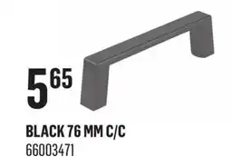 Canac Eglinton Metal Cabinet Handle Black offer