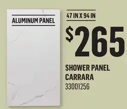 Canac Shower Panel offer