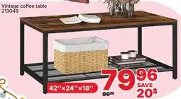 Rossy Vintage coffee table offer