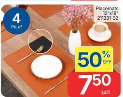 Rossy Placemats 12x18 offer