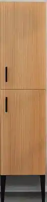 Canac Federica Storage Cabinet Oak Finish 133/4in offer